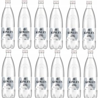 Kinley Tonic 1L, napój gazowany w butelce PET 12 sztuk