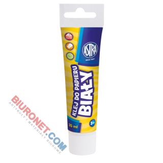 Klej szkolny biały do papieru Astra, w tubce 45 ml