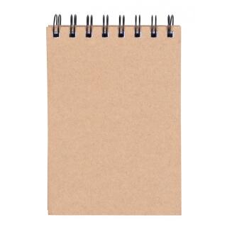 Kołozeszyt Office Products Craft A6, otwierany od góry, w kratkę, twarda oprawa, 8 sztuk 80 kartek