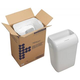 Kosz na odpady z pokrywą Kimberly-Clark Aquarius 6993, plastikowy 43L x 2 sztuki biały
