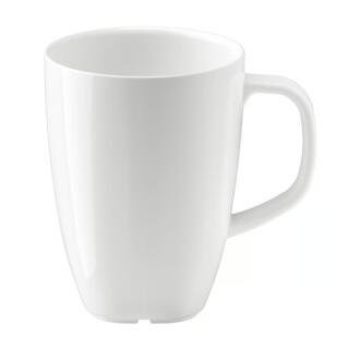 Kubek ceramiczny 300 ml IKEA Vardera, biały z uchem 1 sztuka