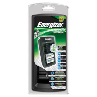 Ładowarka Energizer Accu Recharge Universal, do akumulatorków AA / AAA / C / D / 9V, czas ładowania 3-5h 4 gniazda