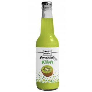 Lemoniada Kiwi Nasz Owoc 275 ml, gazowana, zgrzewka 12 sztuk
