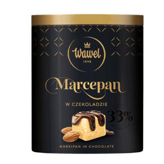 Marcepan w Czekoladzie Wawel, ozdobna puszka 200 g