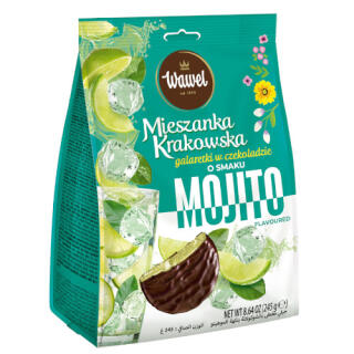 Mieszanka Krakowska Mojito Wawel Na Okrągło, galaretki w czekoladzie 1 kg