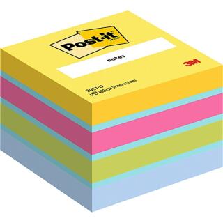 Mini kostka karteczek samoprzylepnych Post-it 51 x 51 mm, 5 kolorów, ultra 400 kartek