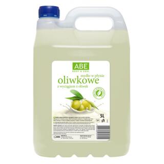 Mydło w płynie ABE oliwkowe z wyciągiem z oliwek, kanister 5L
