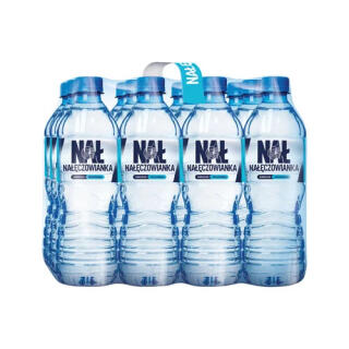 Nałęczowianka 0,5L x 12 sztuk, woda mineralna, w butelkach PET niegazowana