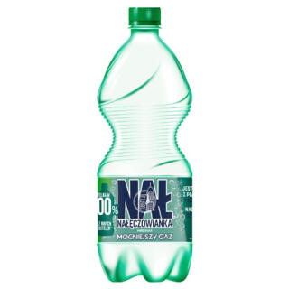 Nałęczowianka 1L x 6 sztuk, woda mineralna w butelkach PET gazowana