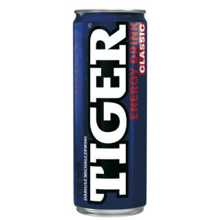 Napój energetyczny Tiger 250 ml, gazowany, w puszce 24 sztuki