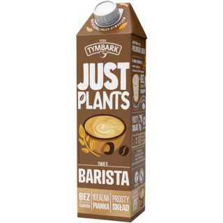 Napój roślinny Tymbark Just Plants Barista Owies, mleko owsiane, bez cukru 1L