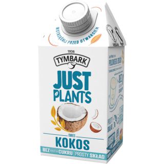 Napój roślinny Tymbark Just Plants Owies Kokos, mleko owsiano - kokosowe, bez cukru 500 ml