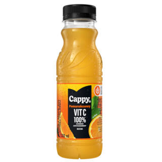 Nektar owocowy Cappy Pomarańczowy 330 ml, w butelce PET 12 sztuk