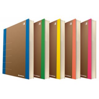 Notes Donau Life 165 x 210 mm, 80 kartek w kratkę, notatnik organizer niebieski