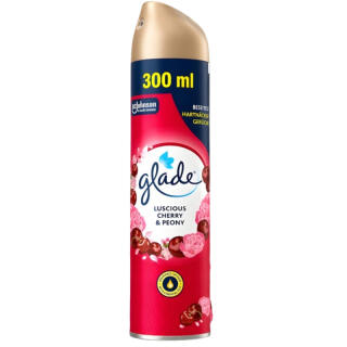 Odświeżacz powietrza w aerozolu Glade by Brise Wiśnia & Peonia 300 ml