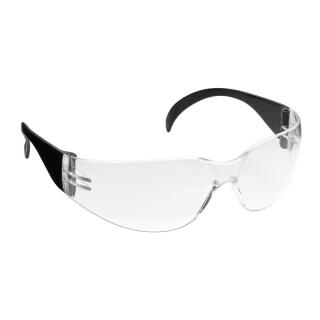 Okulary ochronne JSP M9400 UV, czarne oprawki bezbarwne soczewki