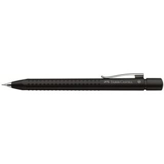 Ołówek automatyczny z gumką Faber Castell Grip 2011 ergonomiczny, grafit 0.7 mm czarny