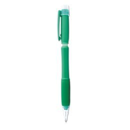 Ołówek automatyczny z gumką Pentel Fiesta II AX125, grafit 0.5 mm zielona obudowa
