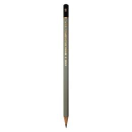 Ołówek drewniany bez gumki KOH-I-NOOR 1860, opakowanie 12 sztuk 3B