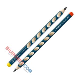 Ołówek szkolny bez gumki trójkątny Stabilo EASYgraph 322, drewniany gruby grafit HB