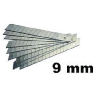 Ostrze zapasowe Grand 9 mm x 12,5 cm, do noża wysuwanego 10 sztuk
