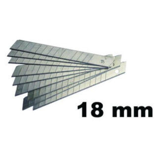 Ostrze zapasowe Grand, do noża 18 mm, długość 8,5 cm  10 sztuk