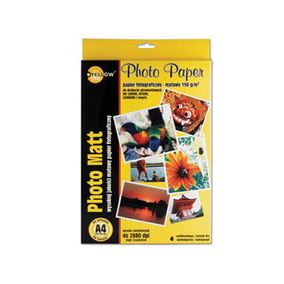 Papier fotograficzny Yellow One A4, matowy 140g, do wydruków atramentowych 50 arkuszy