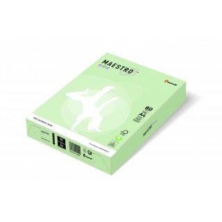 Papier kolorowy Maestro Color Pastele A4/80g, 500 arkuszy jasny zielony - GN27