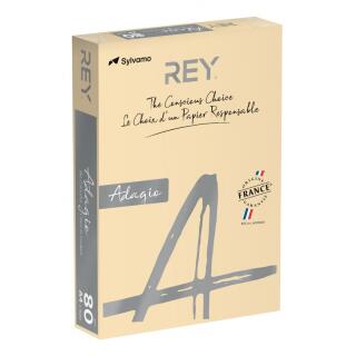 Papier kolorowy REY Adagio A4/80g Pastel 500 arkuszy, pastelowy 38 - piaskowy