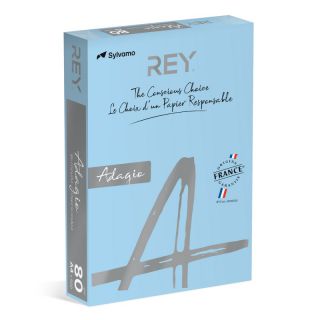 Papier kolorowy REY Adagio A4/80g Vive/Bright 500 arkuszy, jasny 48 - jasny niebieski