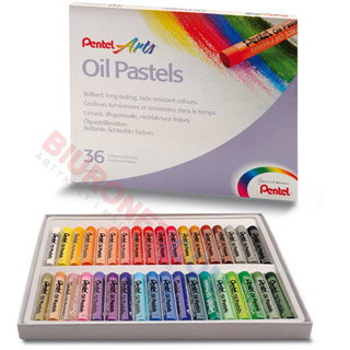 Pastele olejne Pentel Arts Oil Pastels 36 kolorów