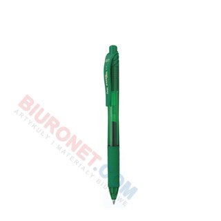Pióro kulkowe automatyczne Pentel EnerGel BL107, końcówka 0,7 mm kolor zielony