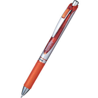 Pióro kulkowe automatyczne Pentel EnerGel BL77 Liquid Gel Ink, końcówka 0,7 mm pomarańczowy