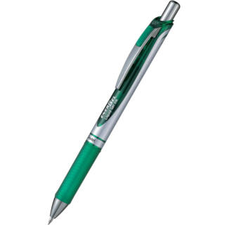 Pióro kulkowe automatyczne Pentel EnerGel BL77 Liquid Gel Ink, końcówka 0,7 mm zielony