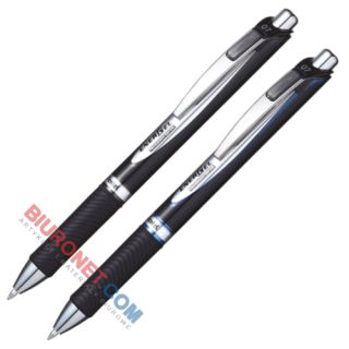 Pióro kulkowe automatyczne z permanentnym tuszem Pentel EnerGel BLP77, końcówka 0,7 mm niebieski