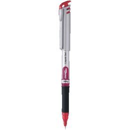 Pióro kulkowe z płynnym tuszem i skuwką Pentel EnerGel BL17, końcówka 0,7 mm czerwony