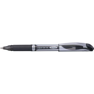 Pióro kulkowe z płynnym tuszem i skuwką Pentel Liquid Gel Ink BL57, końcówka 0,7 mm czarny