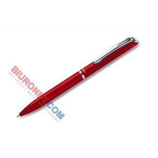 Pióro kulkowe żelowe w eleganckim etui Pentel EnerGel BL2007, końcówka 0,7 mm, tusz czarny czerwone