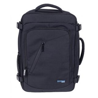 Plecak na laptop Donau TRAVEL Warsaw 15,6", gniazdo USB + kabel, pojemność 23l czarny