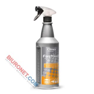 Płyn CLINEX Fast Gast, spray do usuwania tłustych, olejowych i przypalonych zabrudzeń 1 L