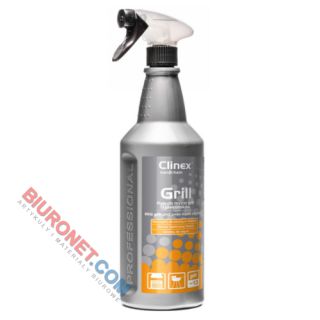 Płyn CLINEX Grill, spray do piekarników i grilli, bardzo silny preparat odtłuszczający 1 L