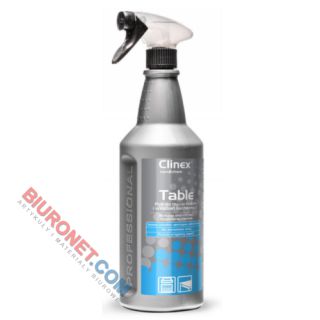 Płyn CLINEX Table, spray do mycia kuchni, blatów i urządzeń kuchennych 1 L