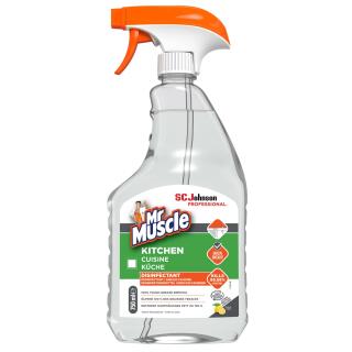 Płyn do mycia kuchni Mr Muscle Kitchen, spray do czyszczenia i dezynfekcji 750 ml