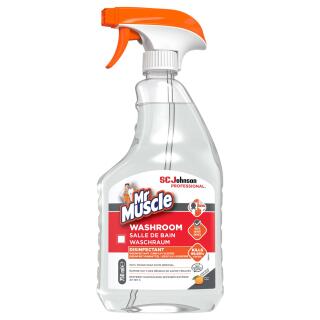 Płyn do mycia łazienek Mr Muscle Washroom, spray do czyszczenia i dezynfekcji 750 ml
