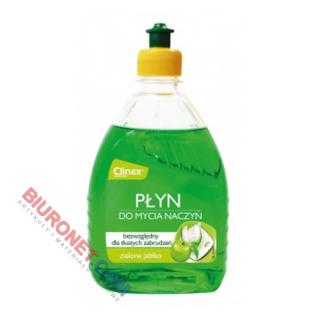 Płyn do ręcznego mycia naczyń CLINEX HandWash Limonka, butelka z dozownikiem 500 ml