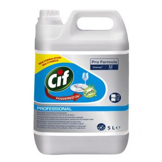 Płyn do zmywarek CIF Pro Formula Diversey, myjący do naczyń, kanister 5 L