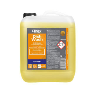 Płyn do zmywarek gastronomicznych CLINEX DishWash, koncentrat myjący do naczyń, kanister 5 L