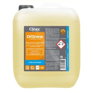 Płyn nabłyszczający naczynia CLINEX DiShine Premium, do zmywarek, kanister 10 L