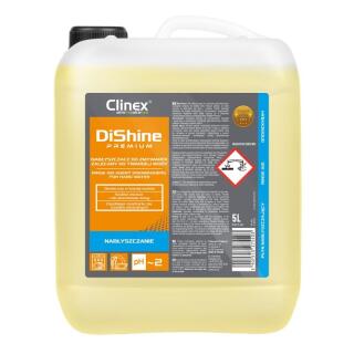 Płyn nabłyszczający naczynia CLINEX DiShine Premium, do zmywarek, kanister 5 L