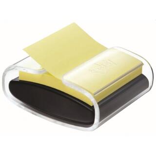 Podajnik na karteczki Post-it Z-Notes PRO 76 x 76 mm + żółty bloczek GRATIS czarny